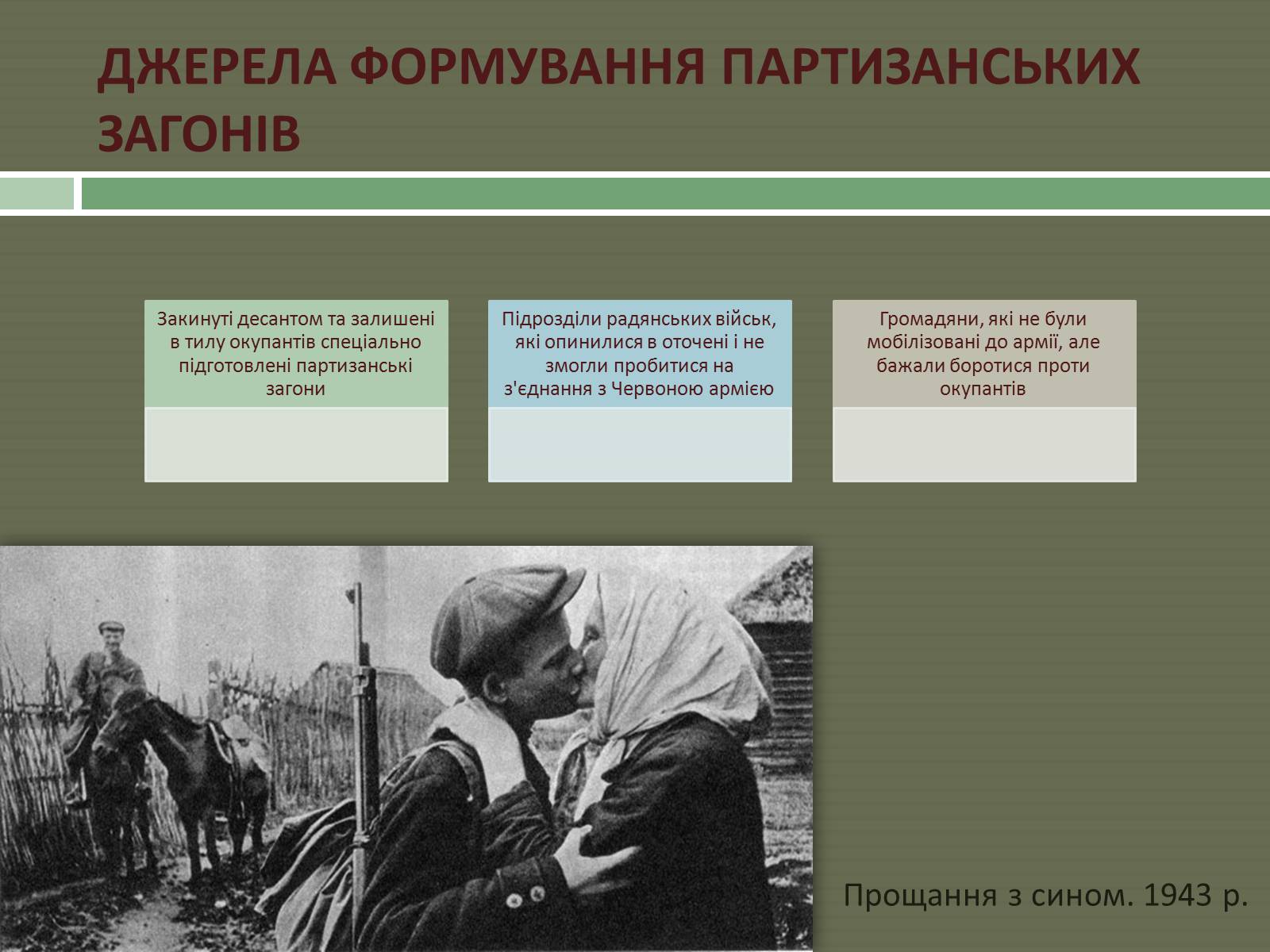 Презентація на тему «Радянський партизанський рух на території України» (варіант 1) - Слайд #5