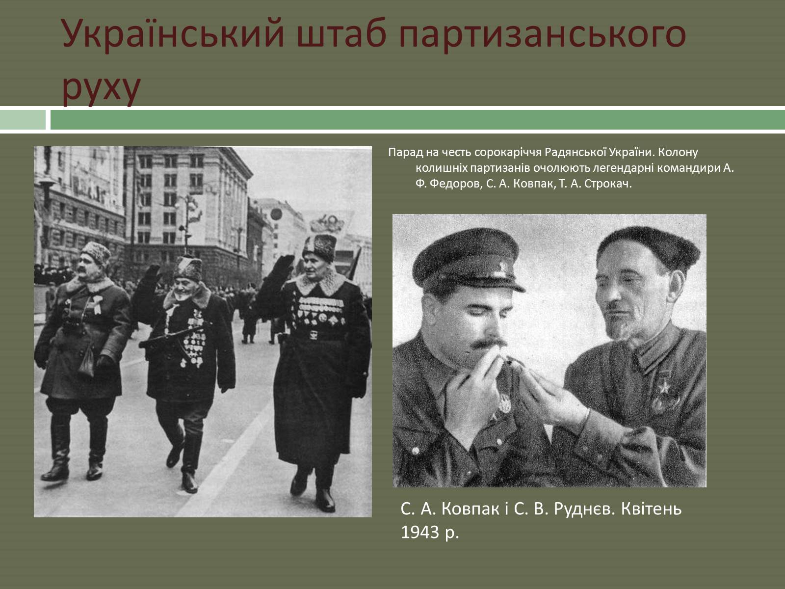 Презентація на тему «Радянський партизанський рух на території України» (варіант 1) - Слайд #14