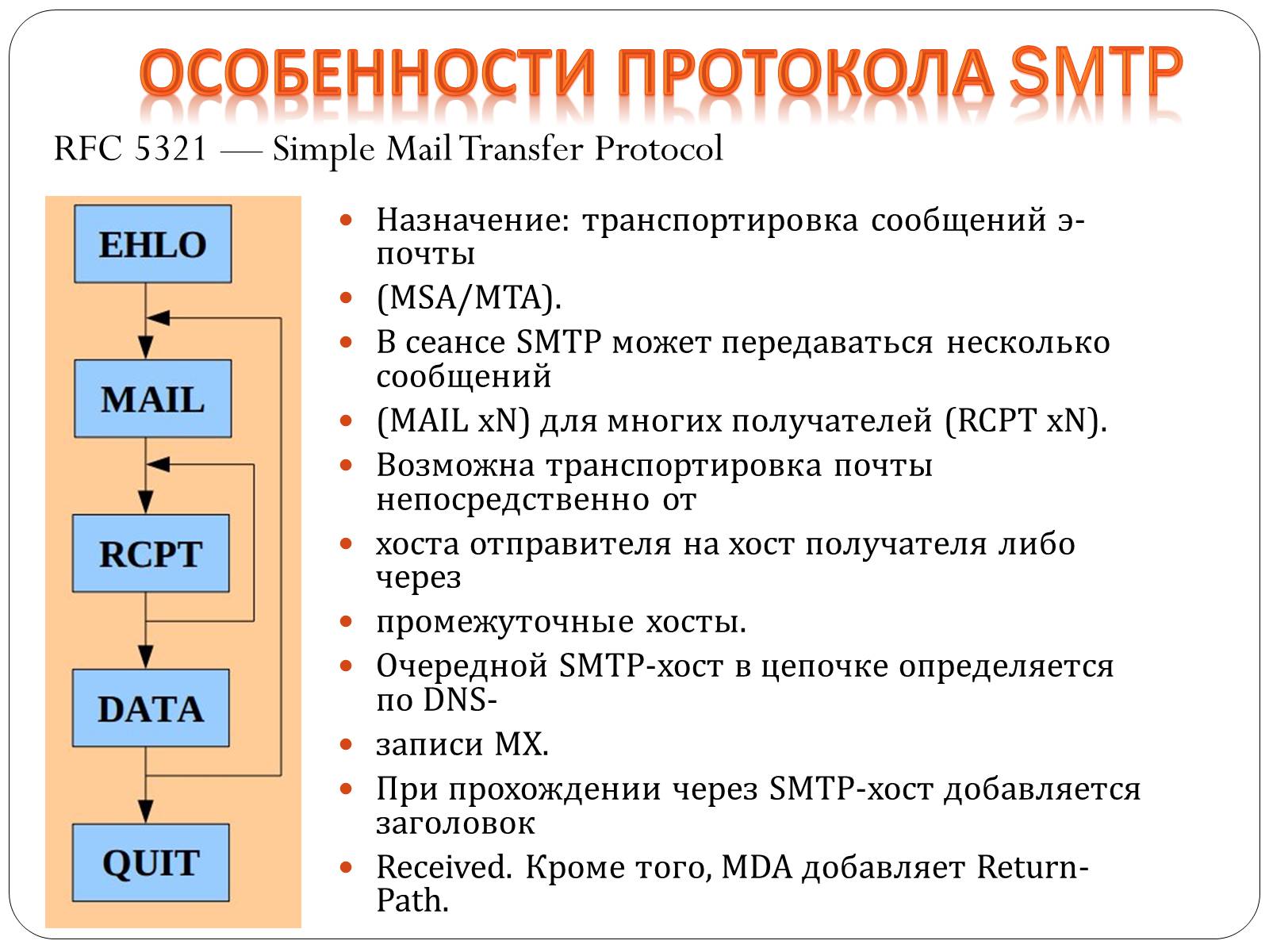 Презентація на тему «Протоколы елктронной почты» - Слайд #5