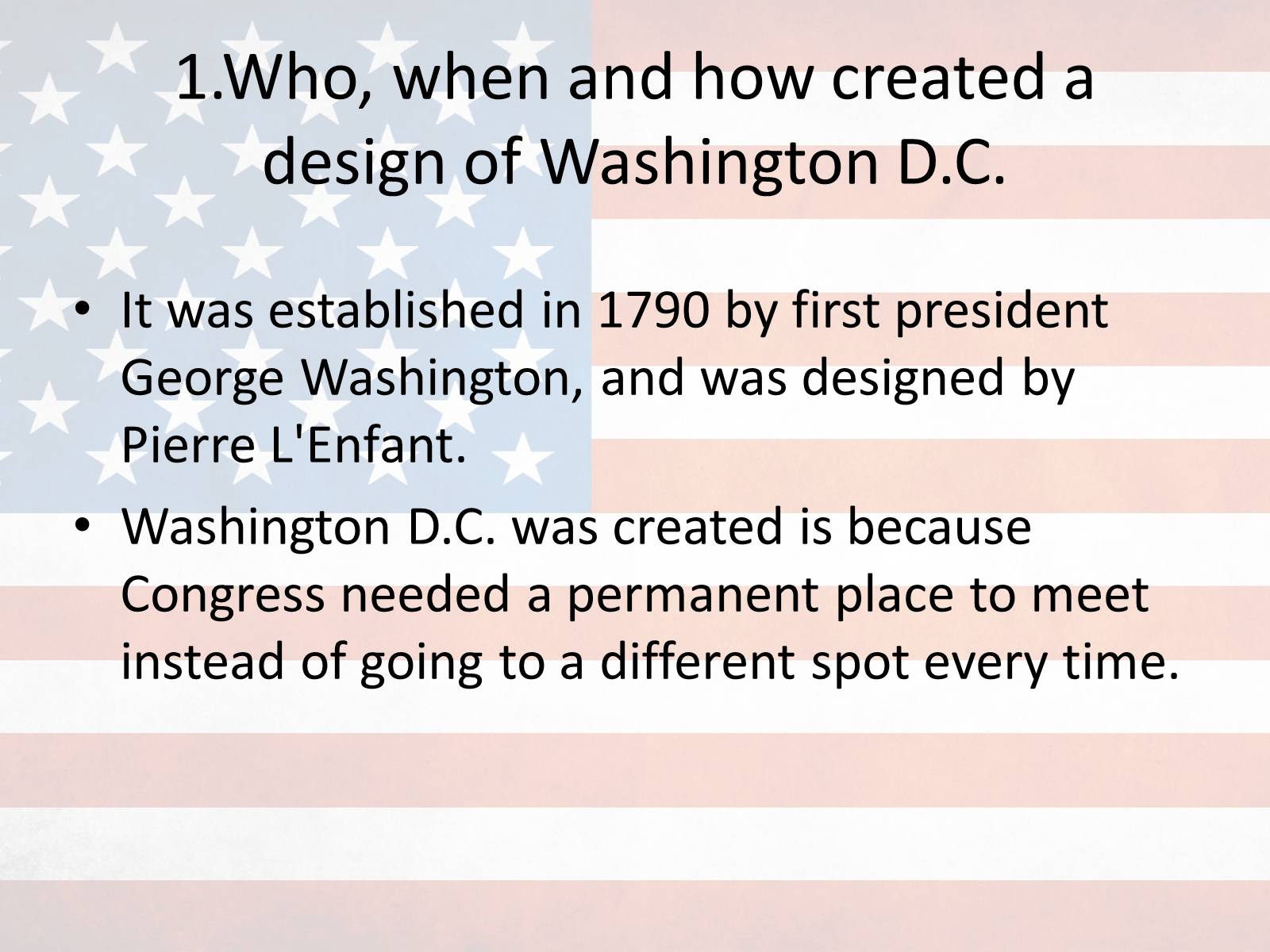 Презентація на тему «United States of America. Washington District of Columbia» - Слайд #2