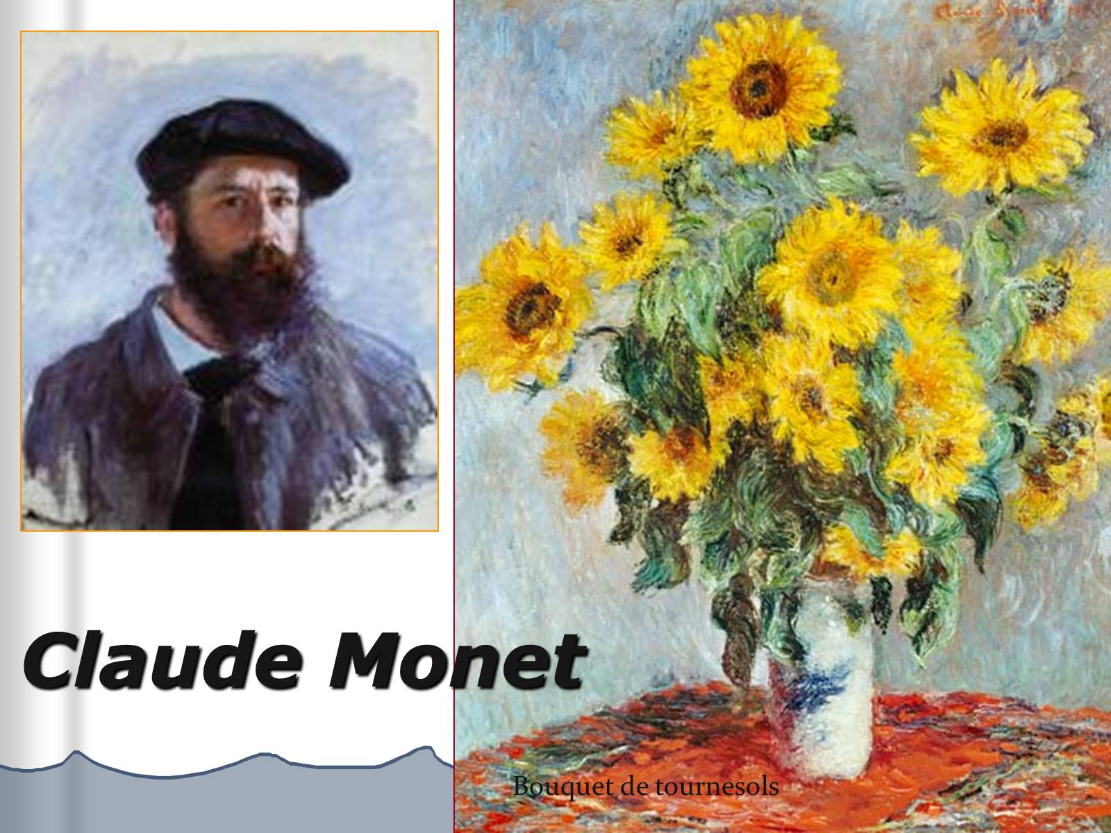 Презентація на тему «Claude Monet» (варіант 2) - Слайд #1
