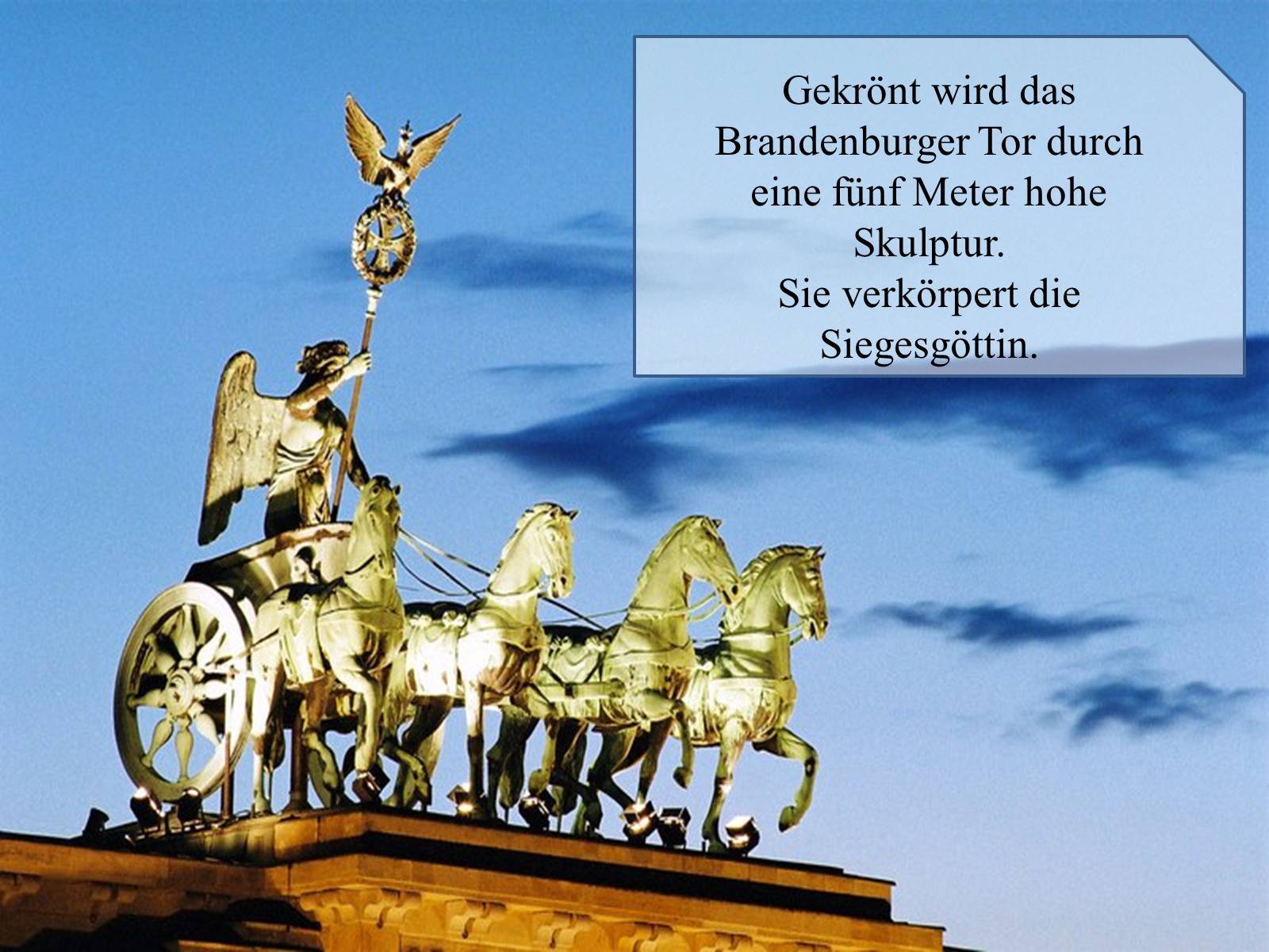 Презентація на тему «Das Brandenburger Tor» - Слайд #5