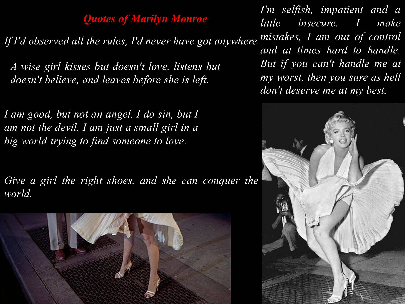 Презентація на тему «Marilyn Monroe» (варіант 2) - Слайд #9