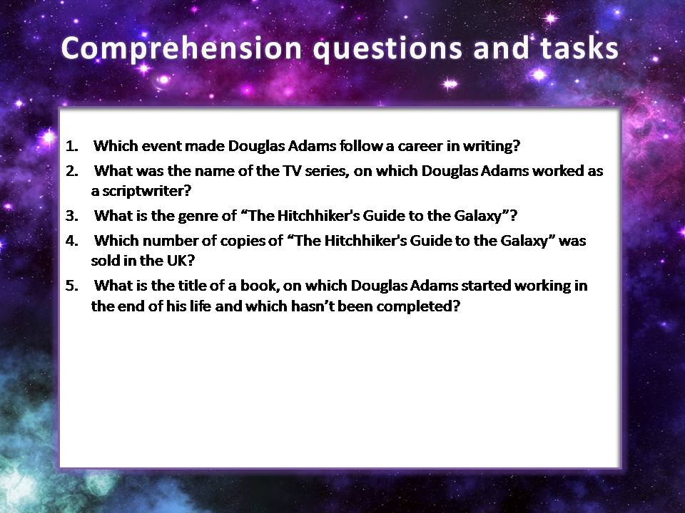 Презентація на тему «Douglas Adams» - Слайд #6