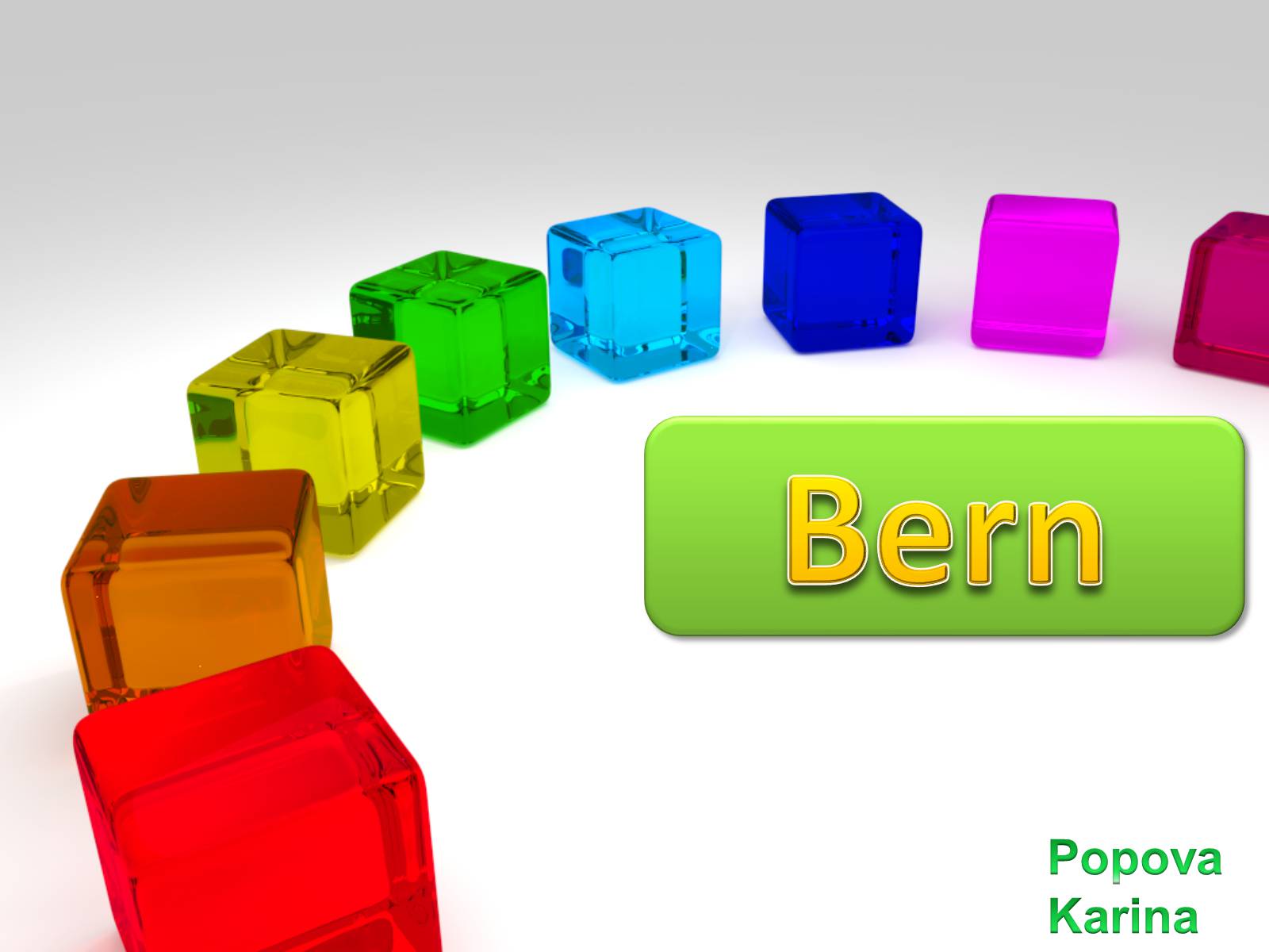 Презентація на тему «Bern» - Слайд #1