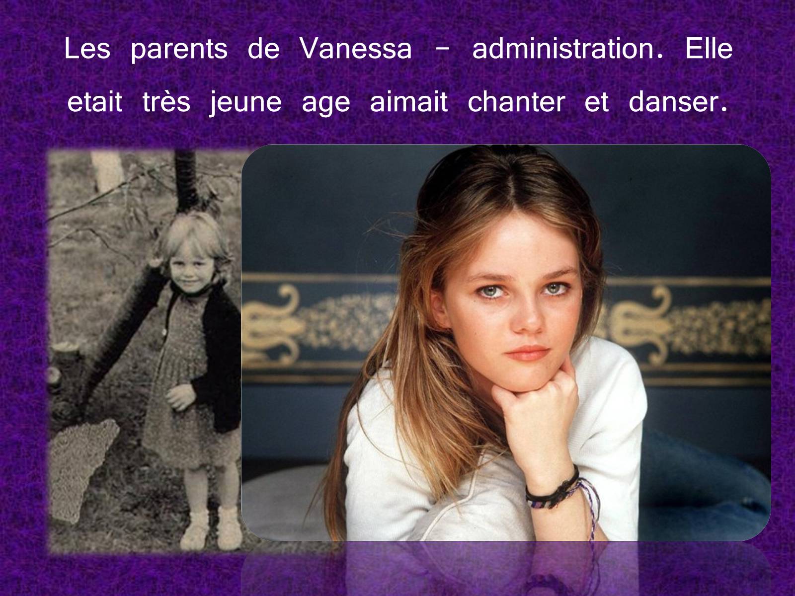 Презентація на тему «Vanessa Chantal Paradis» - Слайд #5