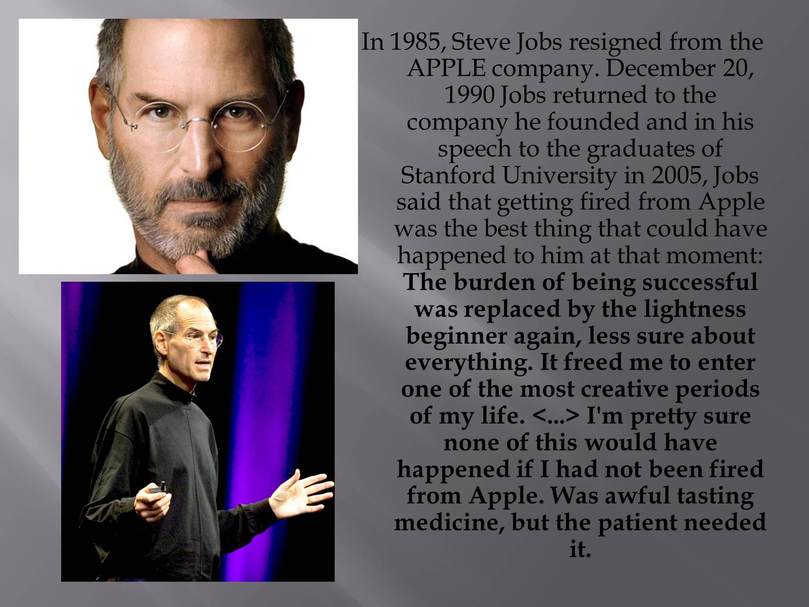 Презентація на тему «Steve Jobs» (варіант 1) - Слайд #8