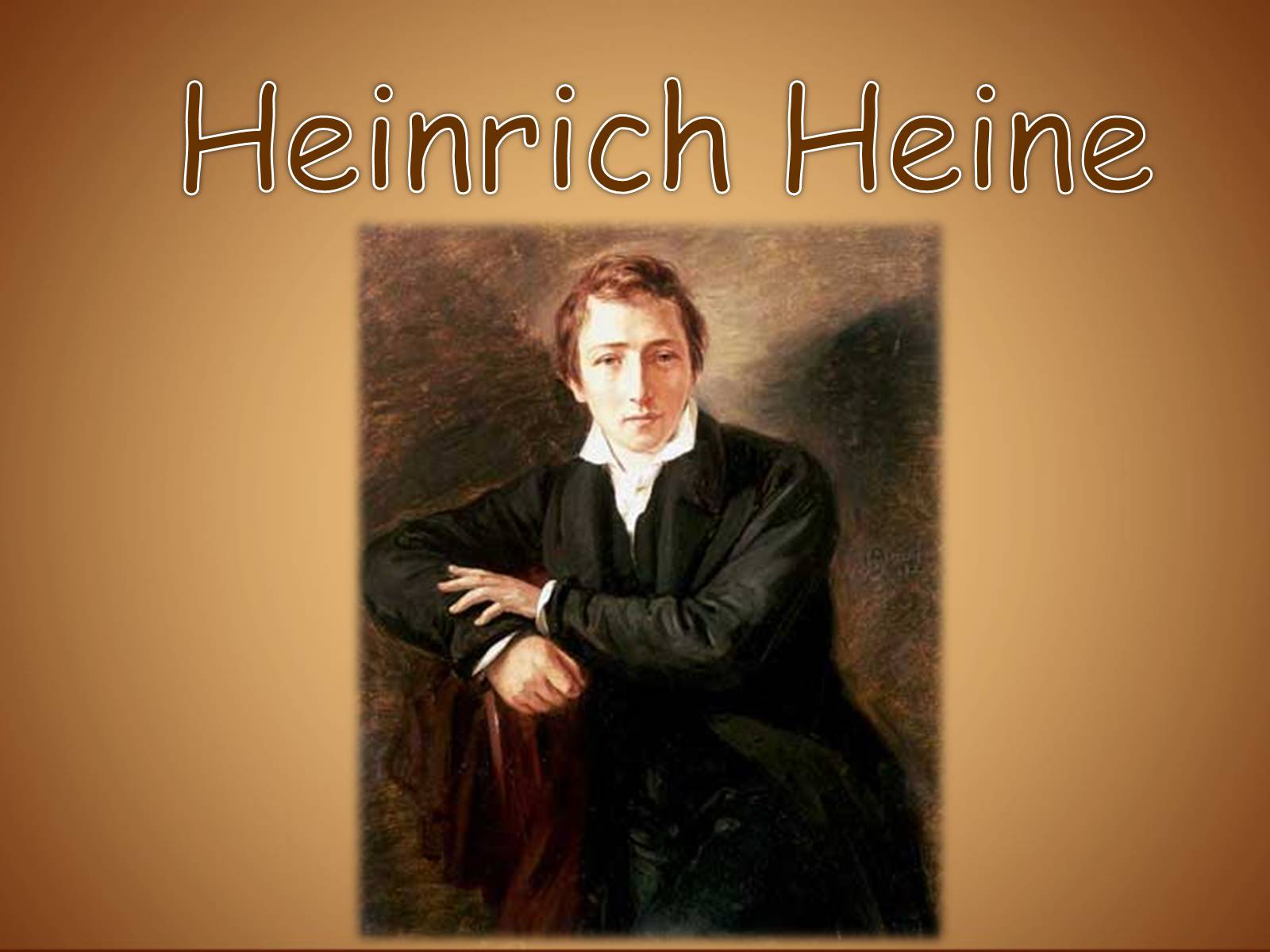 Презентація на тему «Heinrich Heine»