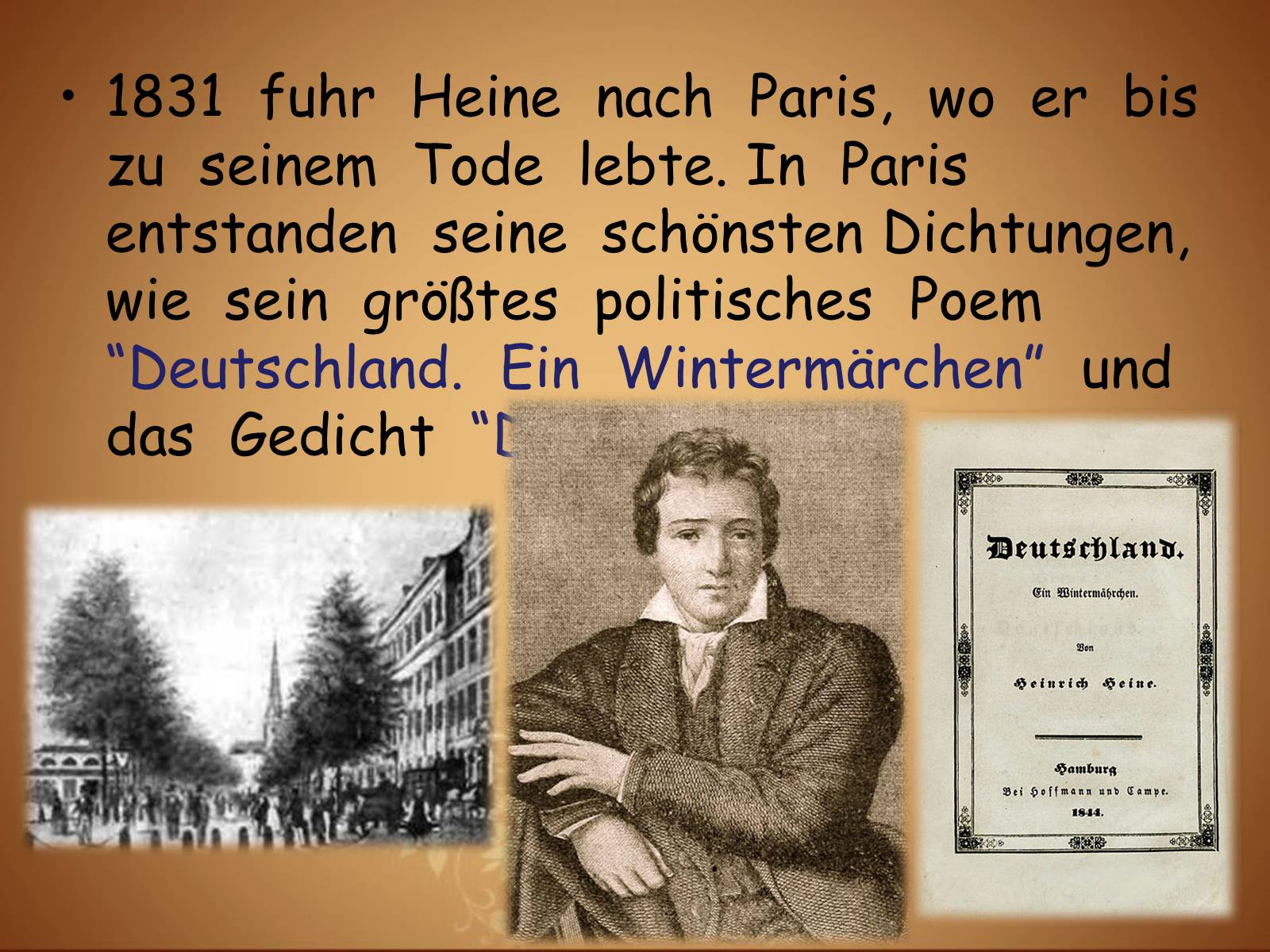Презентація на тему «Heinrich Heine» - Слайд #9