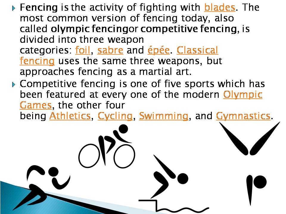 Презентація на тему «Fencing» - Слайд #2