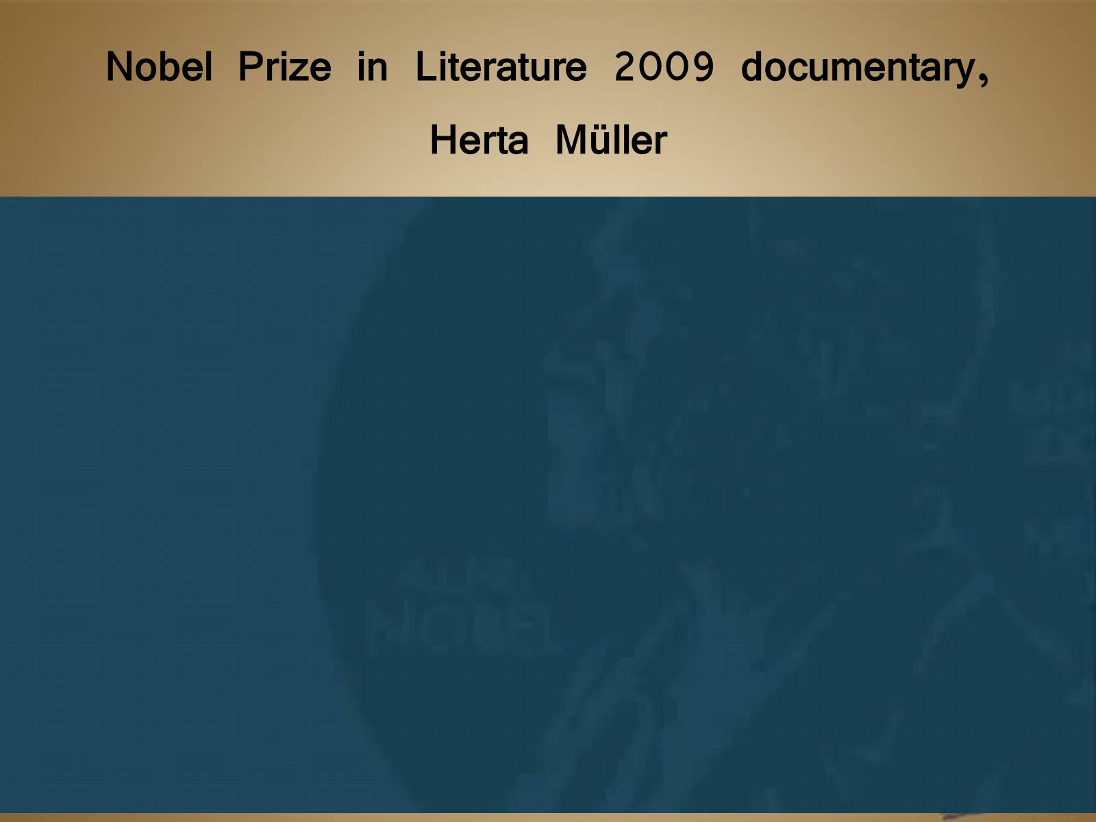 Презентація на тему «Herta Muller» - Слайд #9