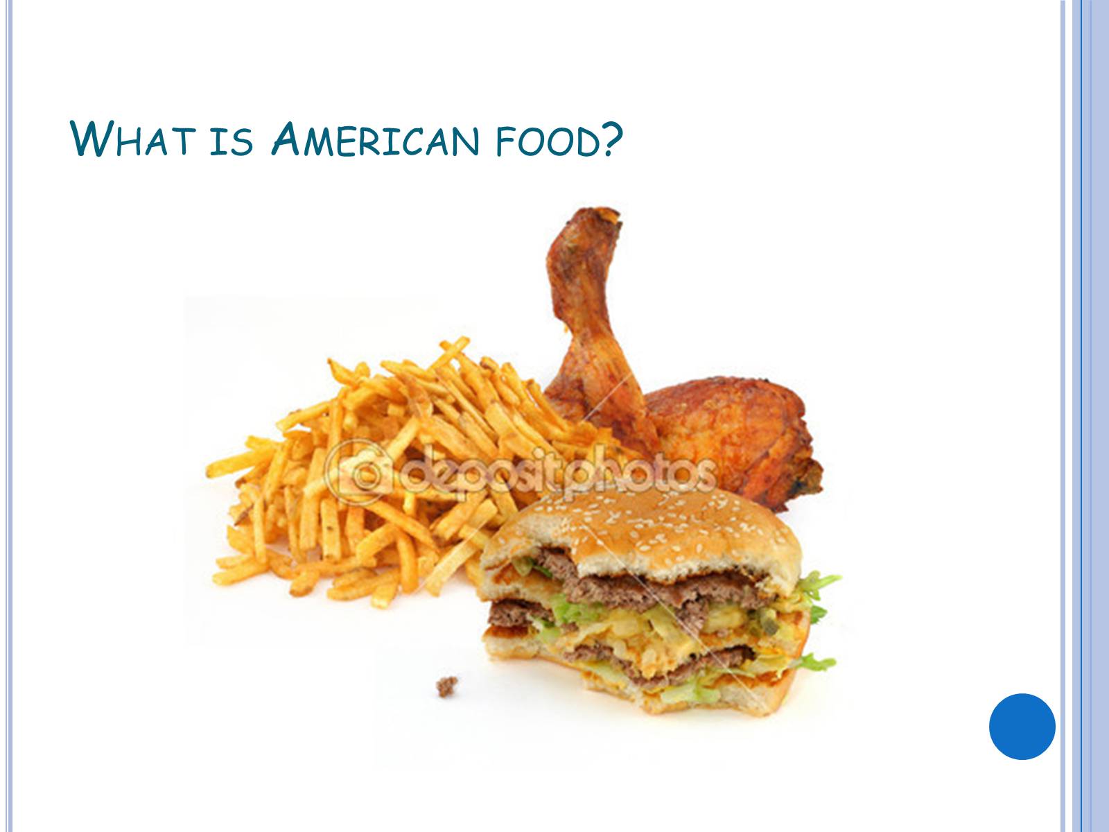 Презентація на тему «American food» (варіант 2) - Слайд #2