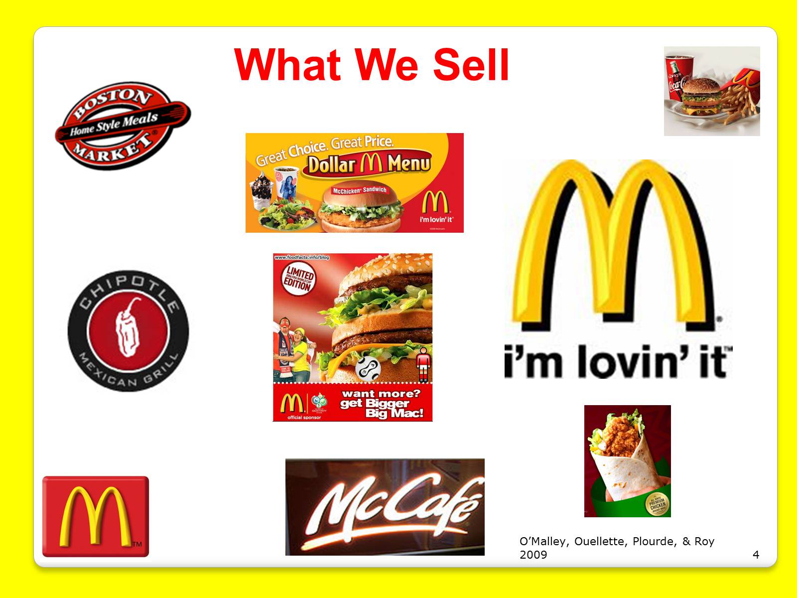 Презентація на тему «McDonald’s Corporation» - Слайд #4
