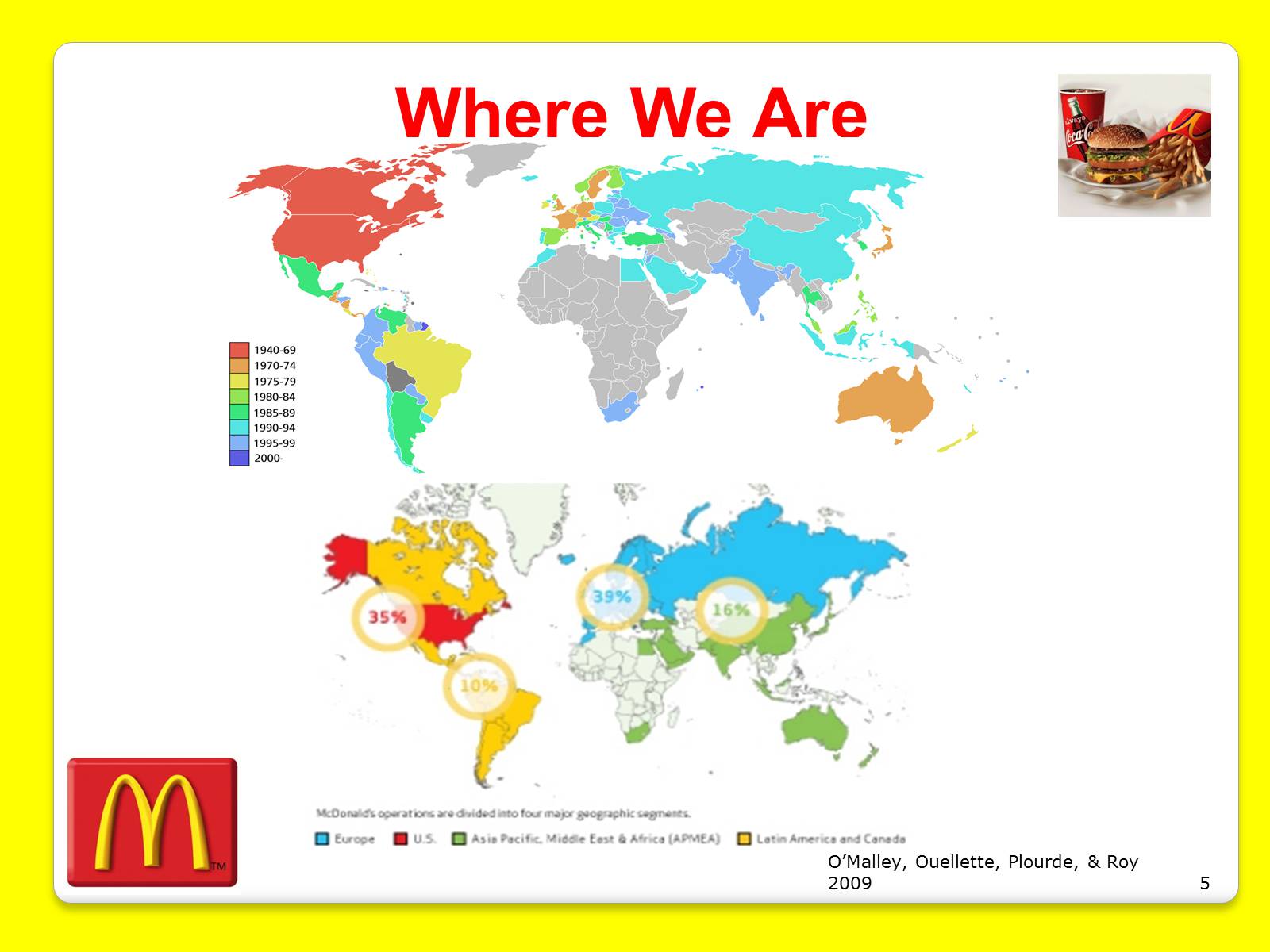 Презентація на тему «McDonald’s Corporation» - Слайд #5