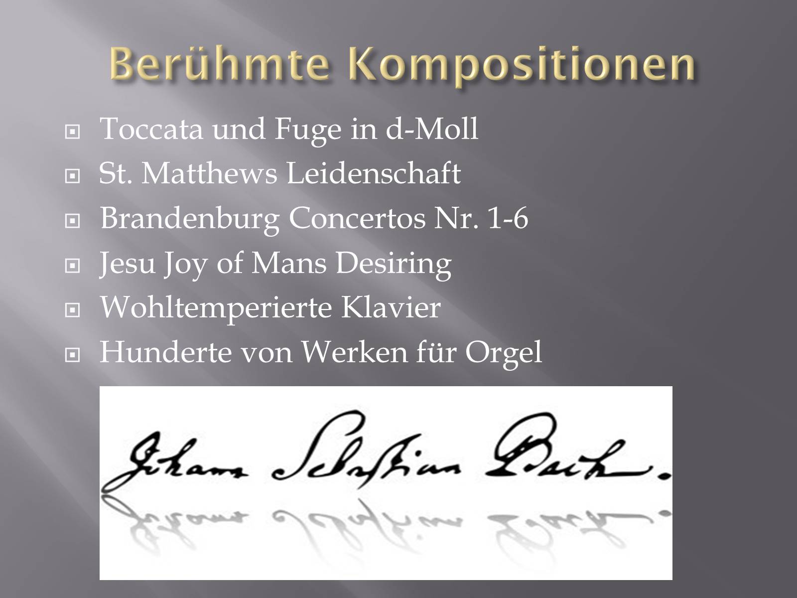 Презентація на тему «Johann Sebastian Bach» (варіант 3) - Слайд #11