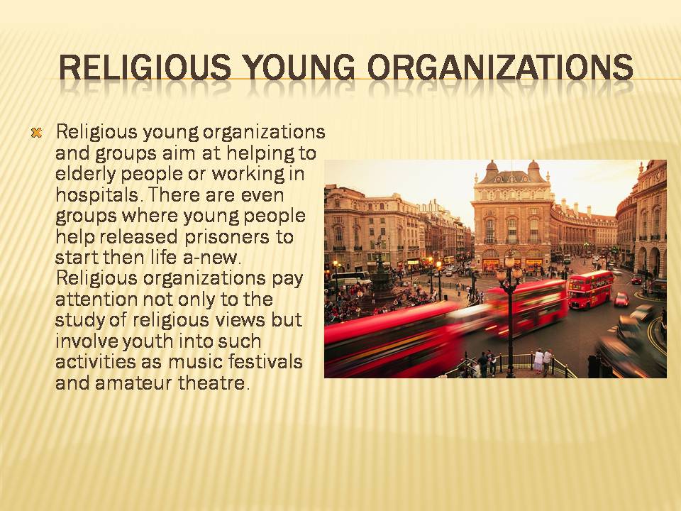 Презентація на тему «Youth organizations in Great Britain» (варіант 2) - Слайд #7
