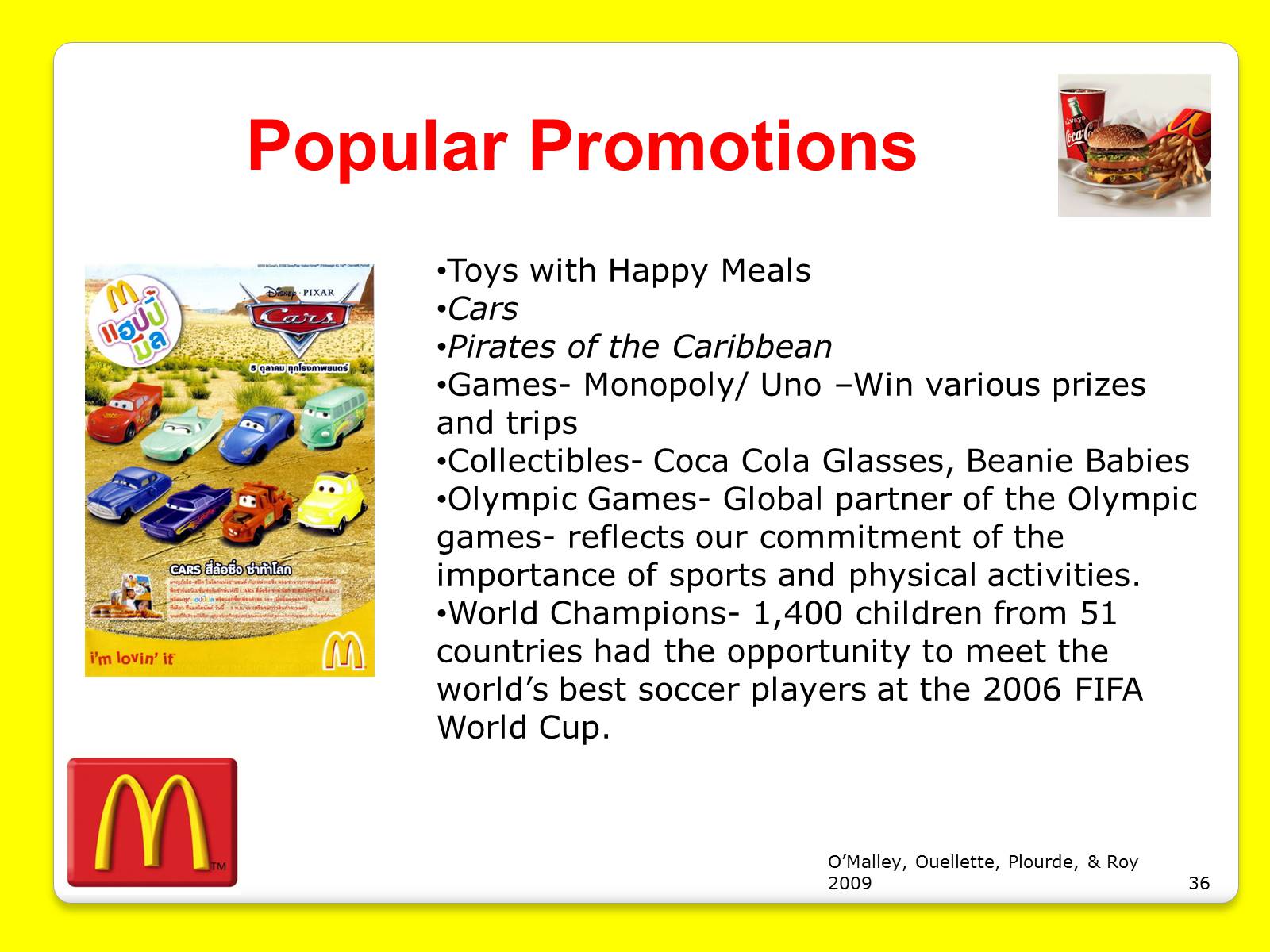 Презентація на тему «McDonald’s Corporation» - Слайд #36
