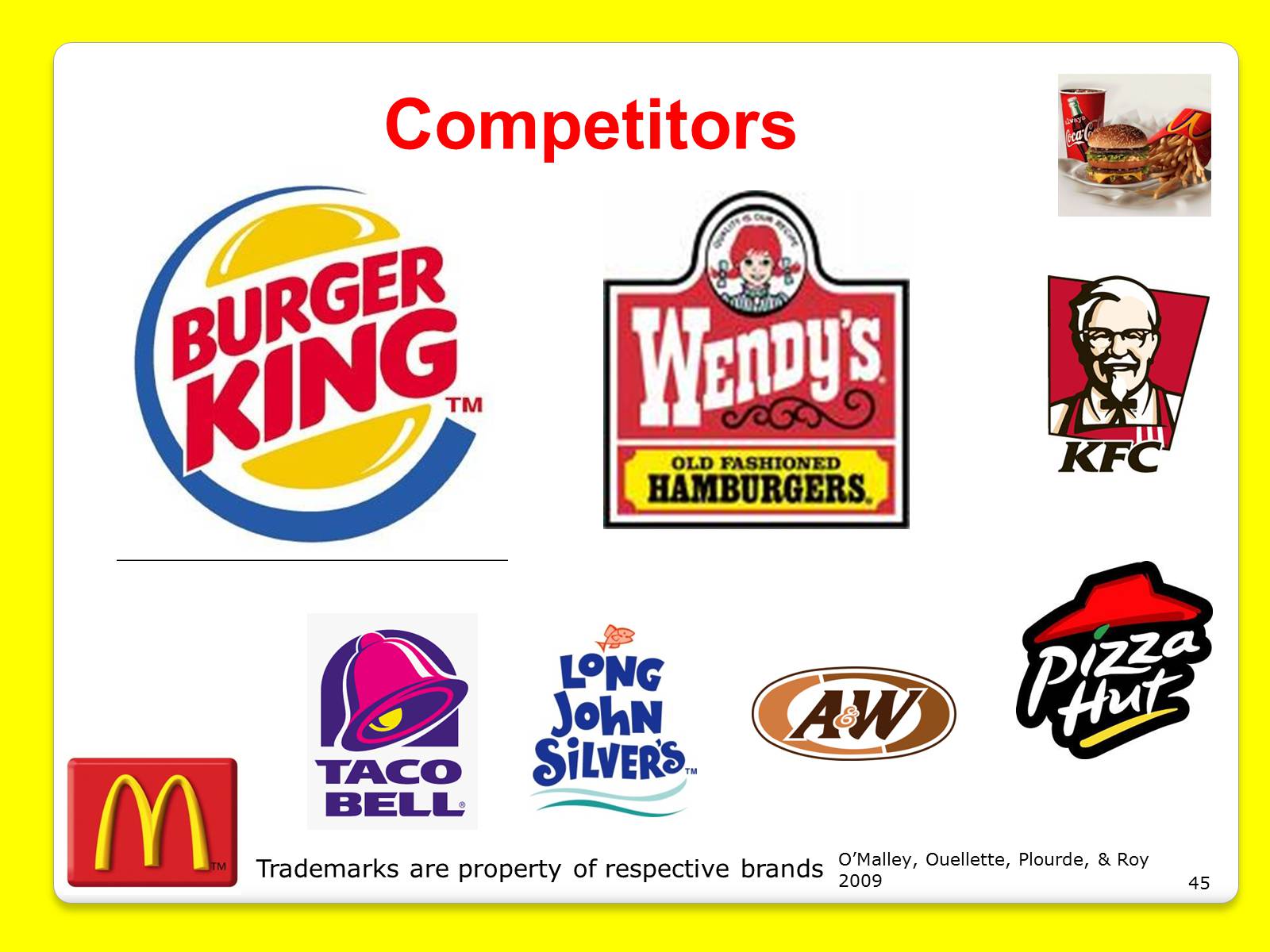 Презентація на тему «McDonald’s Corporation» - Слайд #45
