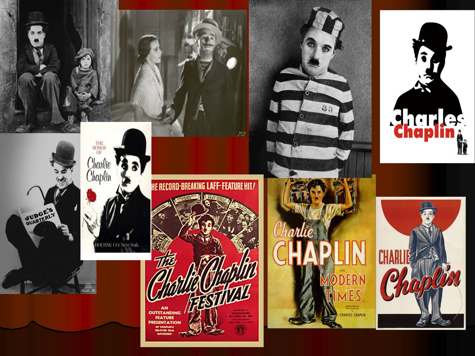 Презентація на тему «Чарлі Чаплін» (варіант 3) - Слайд #14