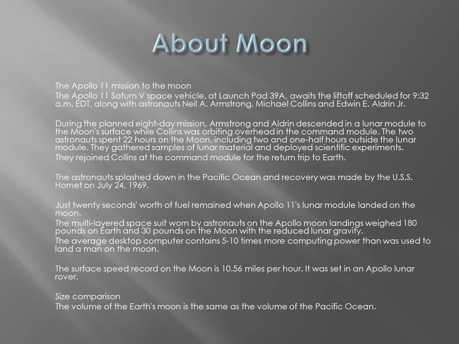 Презентація на тему «Moon» - Слайд #5