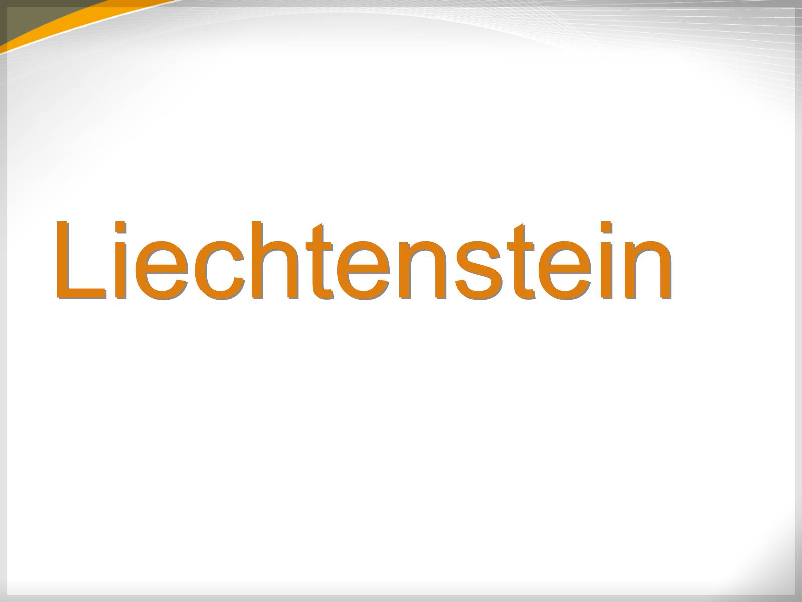 Презентація на тему «Liechtenstein» (варіант 1) - Слайд #1