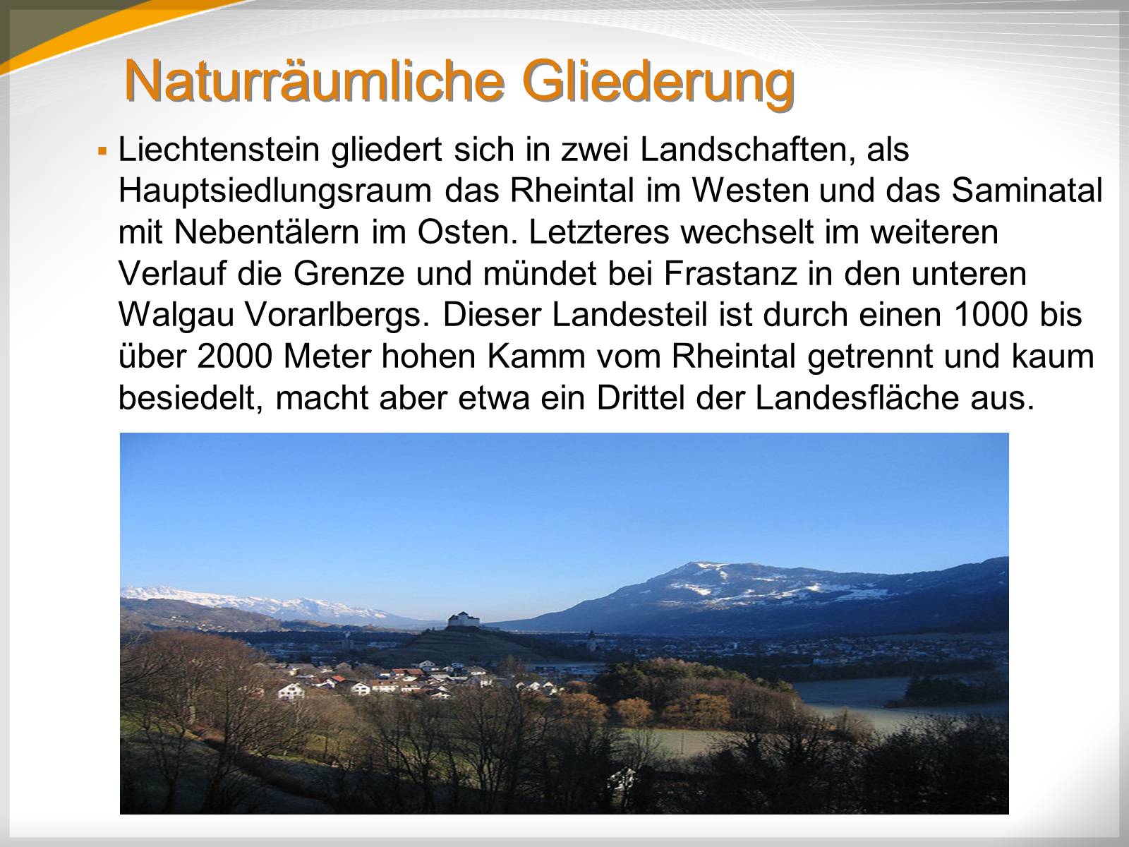 Презентація на тему «Liechtenstein» (варіант 1) - Слайд #6