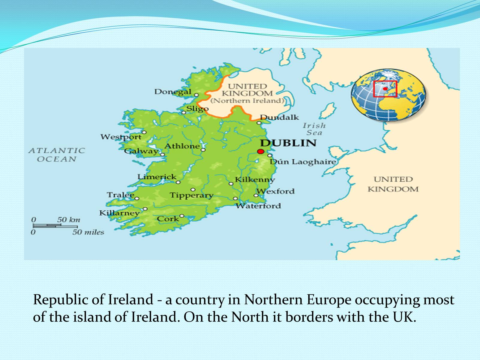 Презентація на тему «Ireland» (варіант 2) - Слайд #3