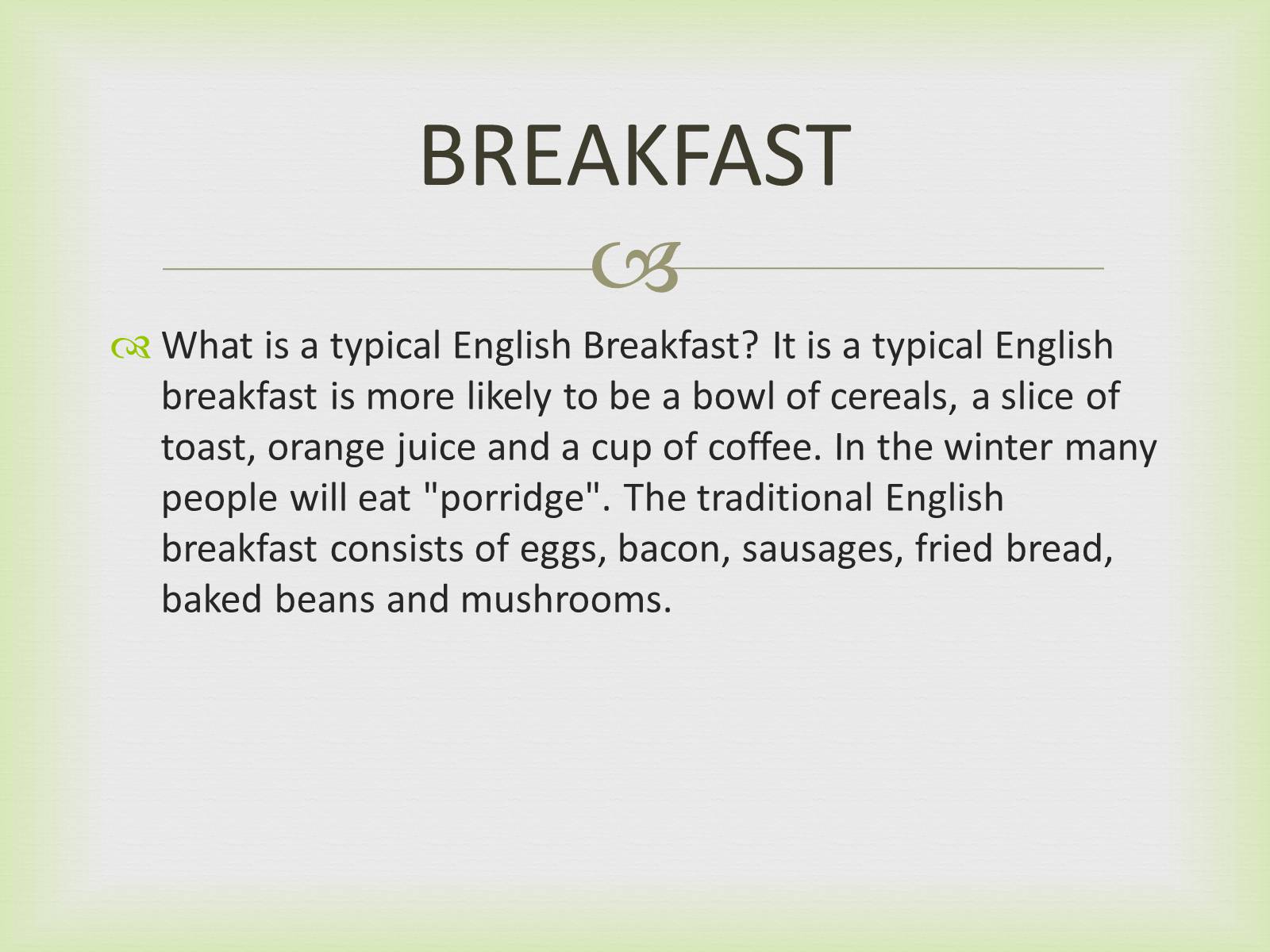Презентація на тему «British cuisine» (варіант 4) - Слайд #3