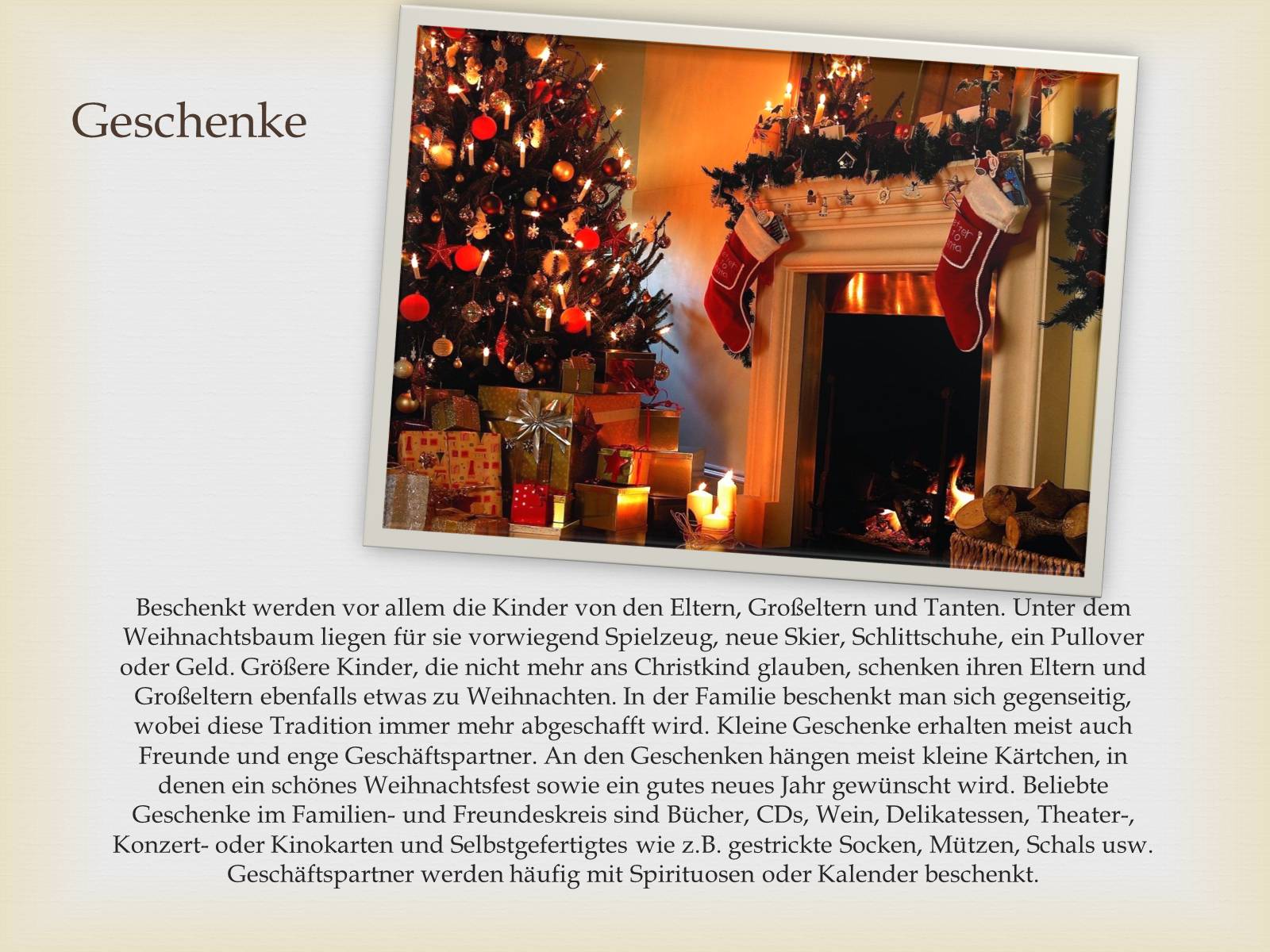 Презентація на тему «Weihnachten in Deutschland» (варіант 1) - Слайд #12
