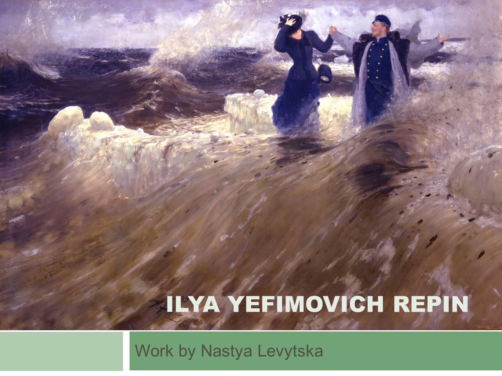 Презентація на тему «Ilya Yefimovich Repin» - Слайд #1