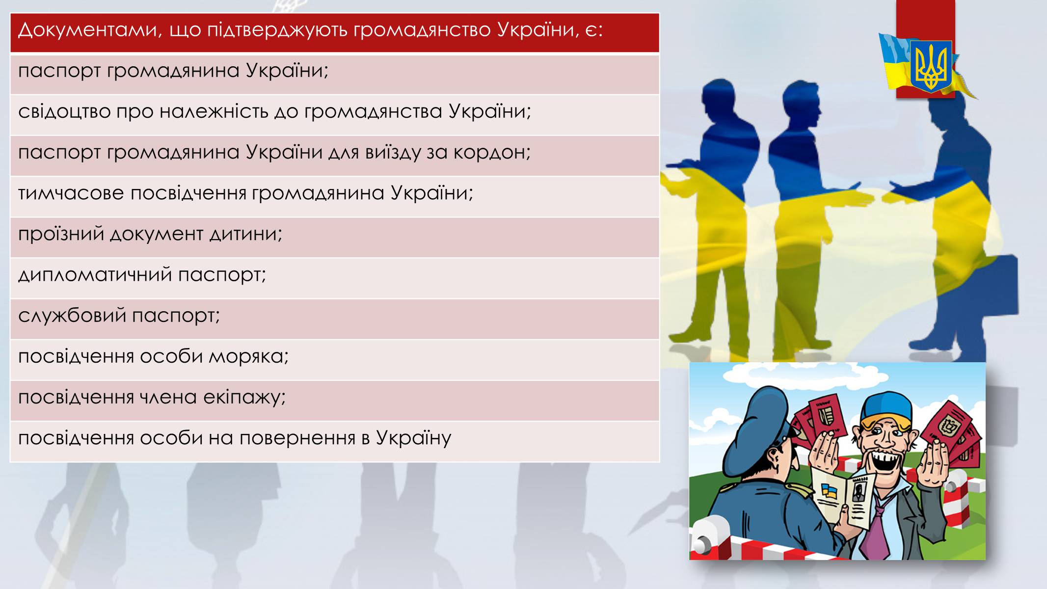 Презентація на тему «Українське громадянство» - Слайд #6