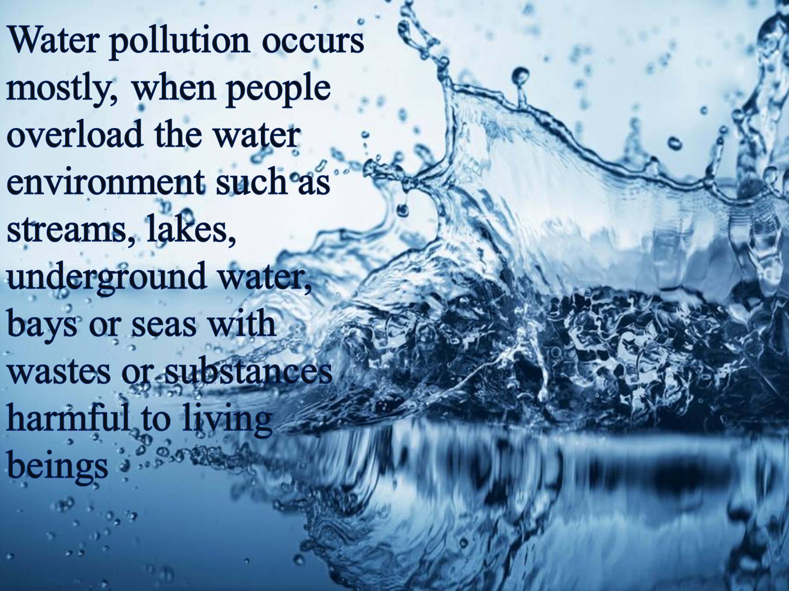 Презентація на тему «Water Pollution» (варіант 2) - Слайд #2