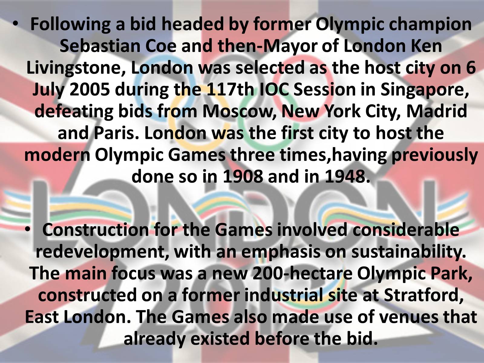 Презентація на тему «Olympics 2012» - Слайд #3
