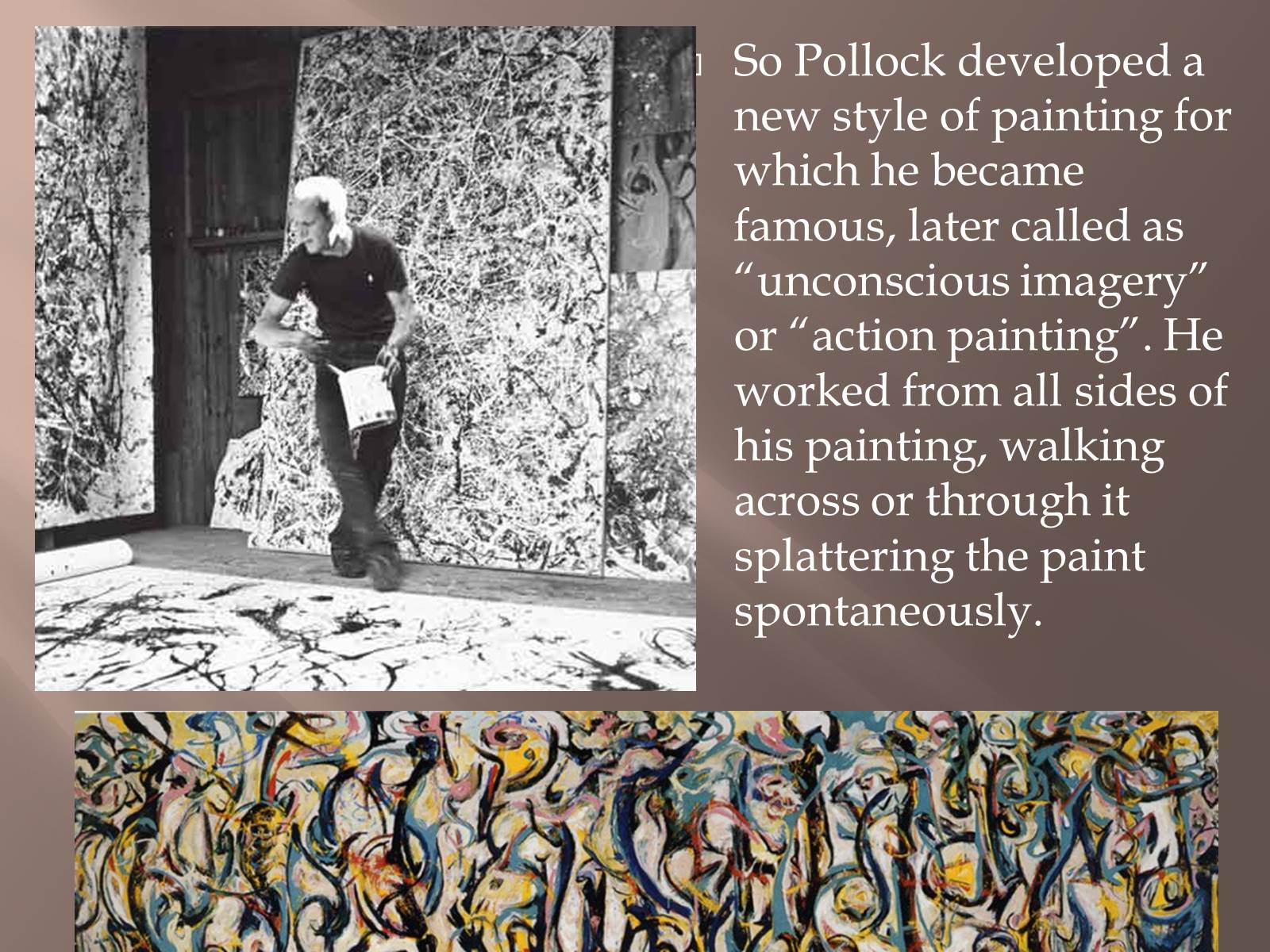 Презентація на тему «Jackson Pollock» (варіант 1) - Слайд #10