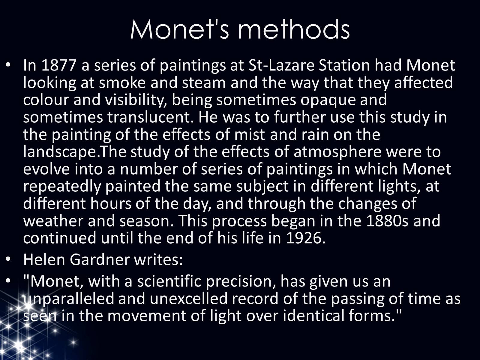 Презентація на тему «Claude Monet» (варіант 1) - Слайд #47