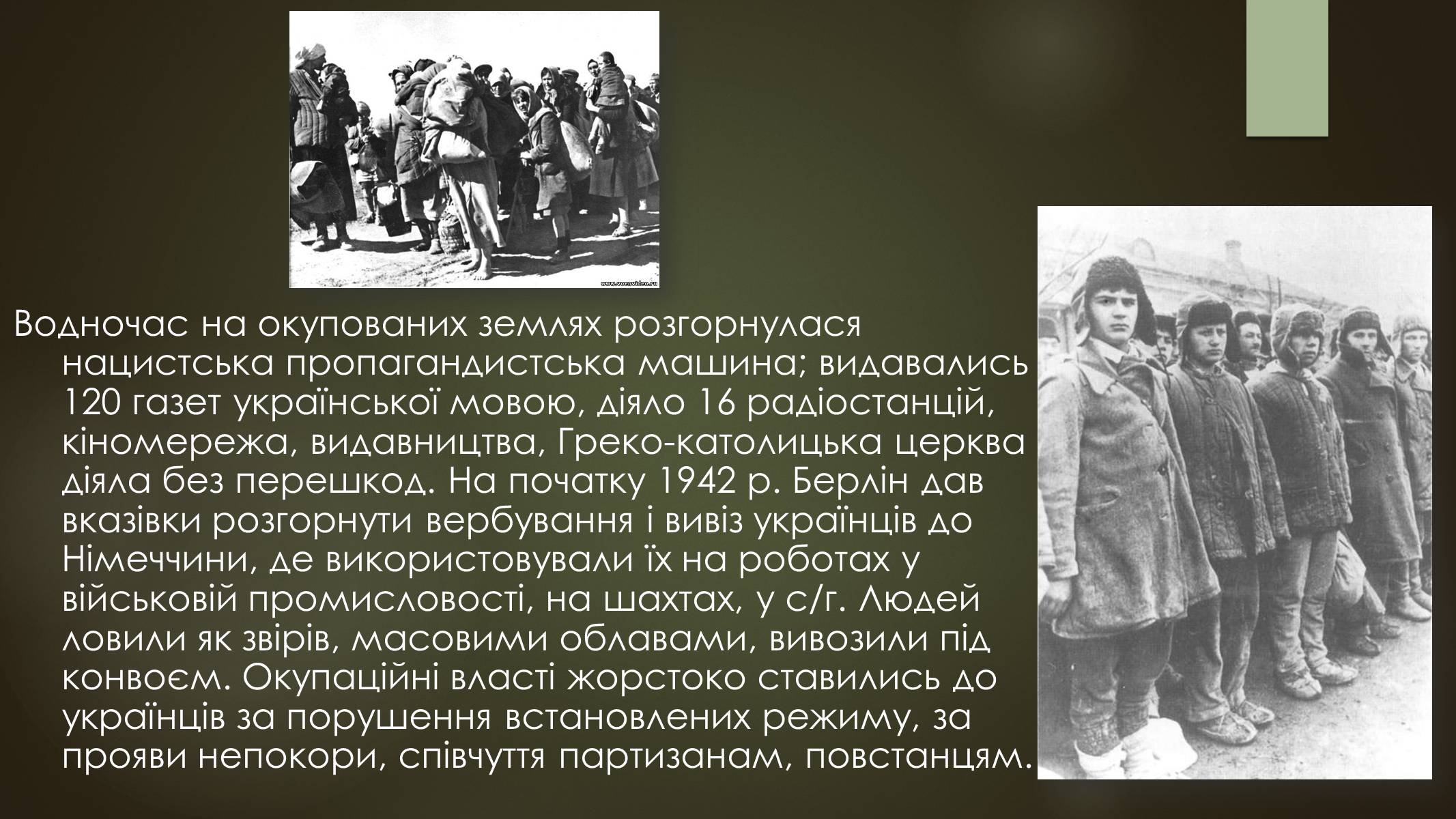 Презентація на тему «Окупація України під час другої світової війни» - Слайд #14