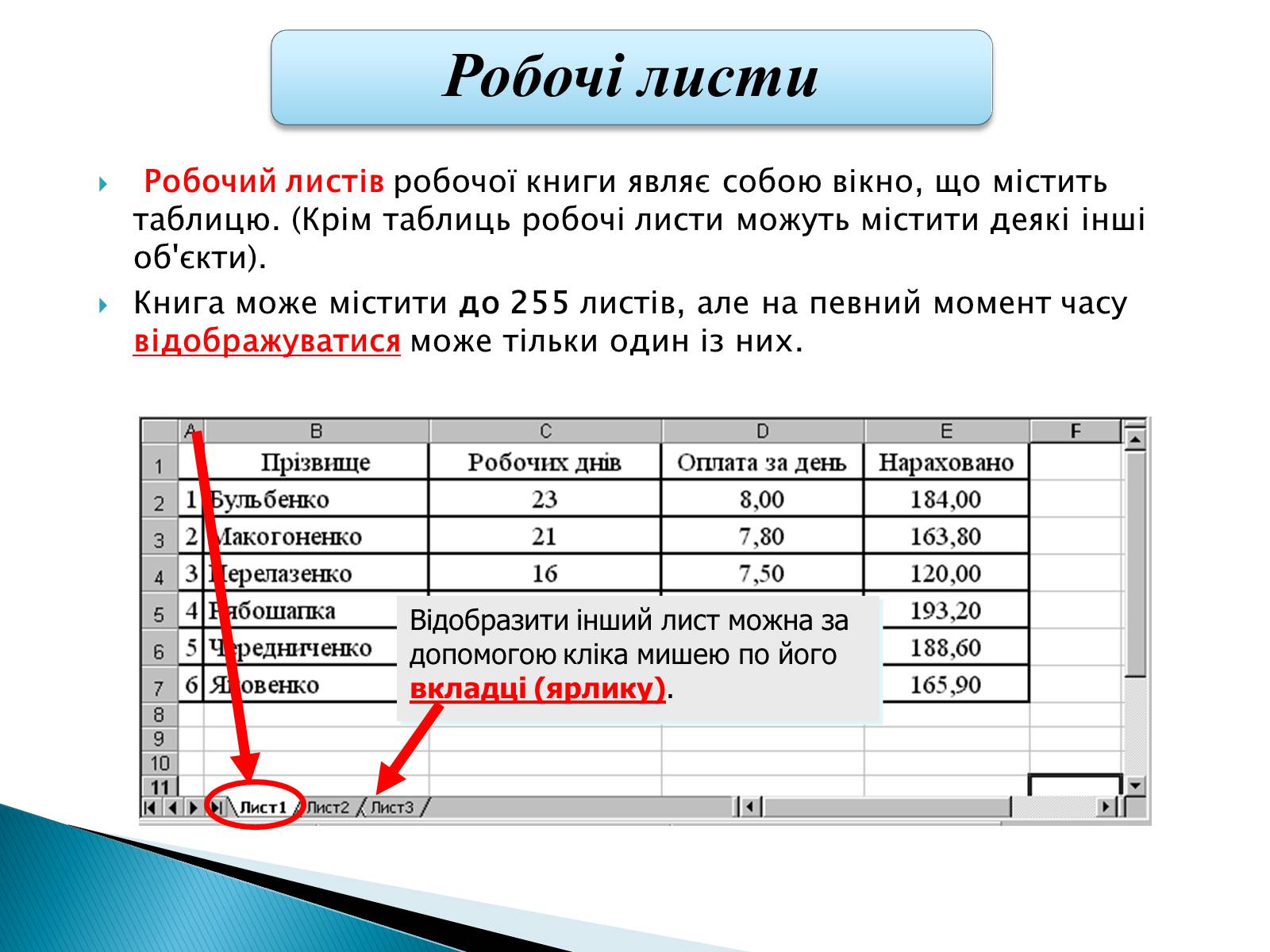 Презентація на тему «Електронні таблиці Microsoft Excel» - Слайд #10