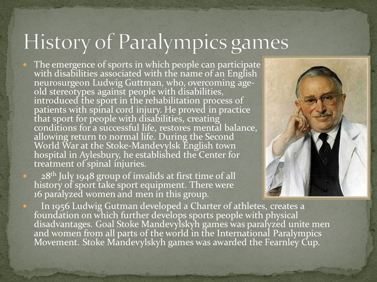 Презентація на тему «Paralympics games» - Слайд #4