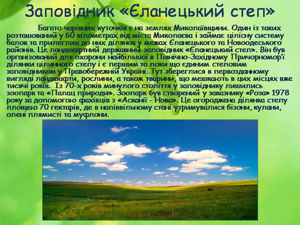 Презентація на тему «Заповідна мережа України» (варіант 8) - Слайд #15