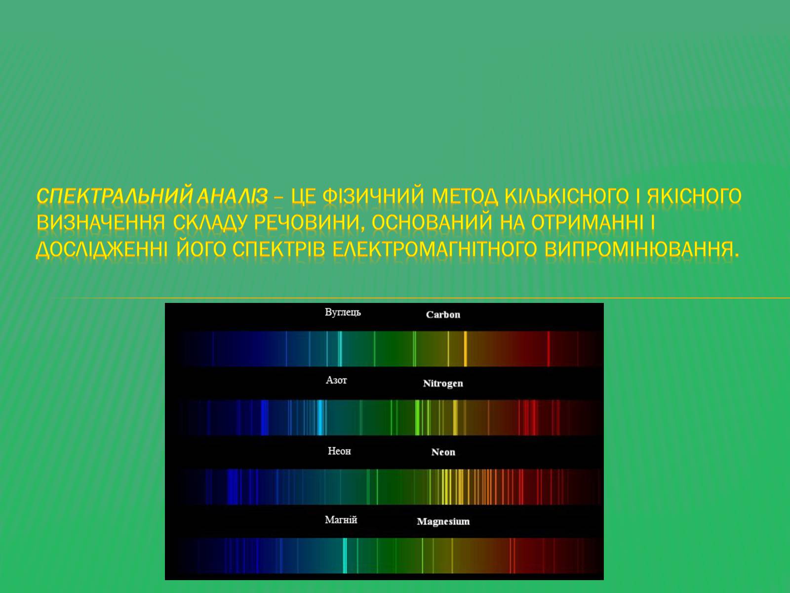 Презентація на тему «Спектральний аналіз» (варіант 1) - Слайд #2