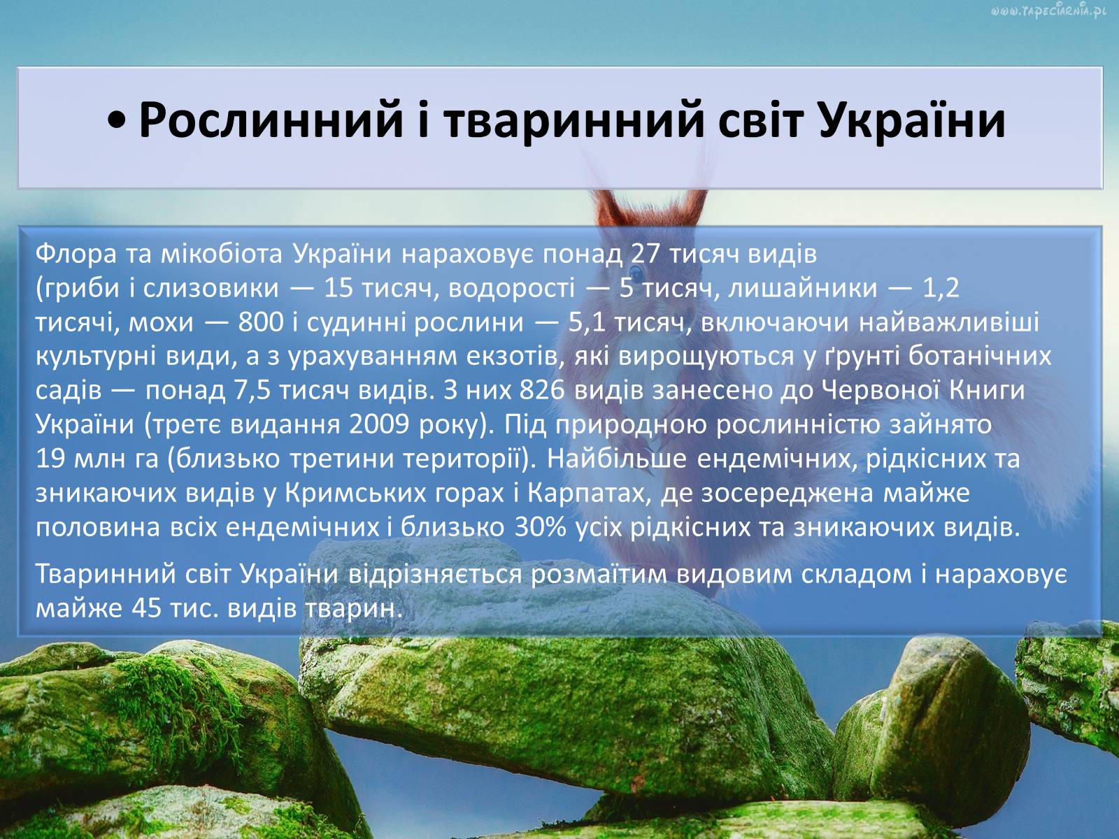 Презентація на тему «Природні ресурси України» - Слайд #11