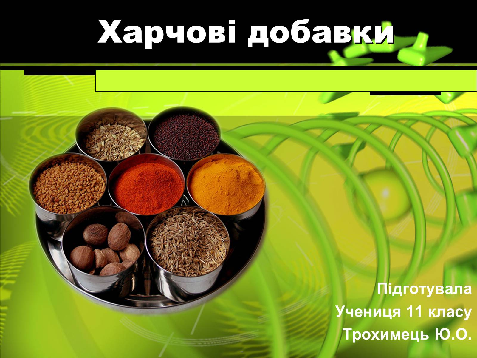 Презентація на тему «Харчові добавки» (варіант 5) - Слайд #1