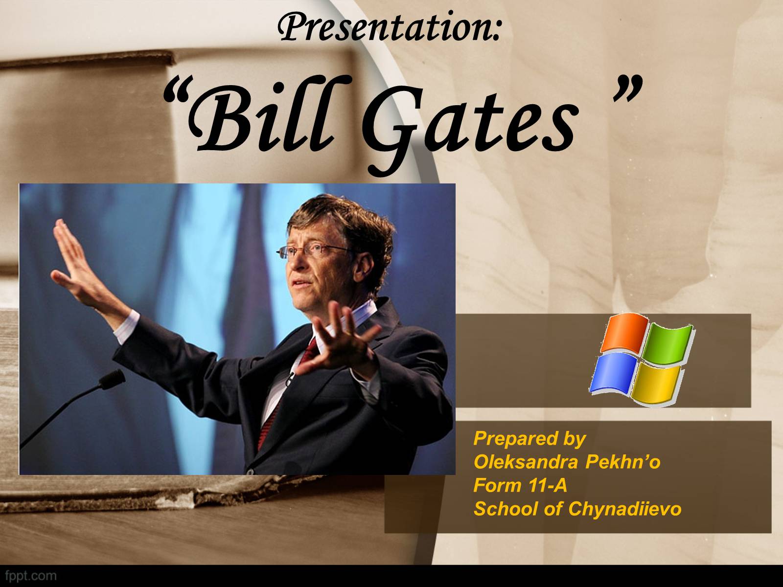 Презентація на тему «Bіll Gates» - Слайд #1