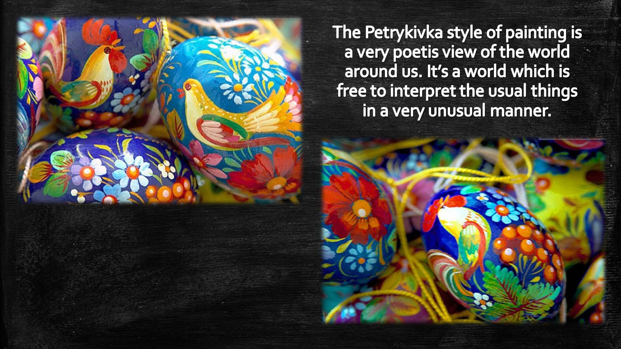 Презентація на тему «Petrykivka style of painting» (варіант 1) - Слайд #6