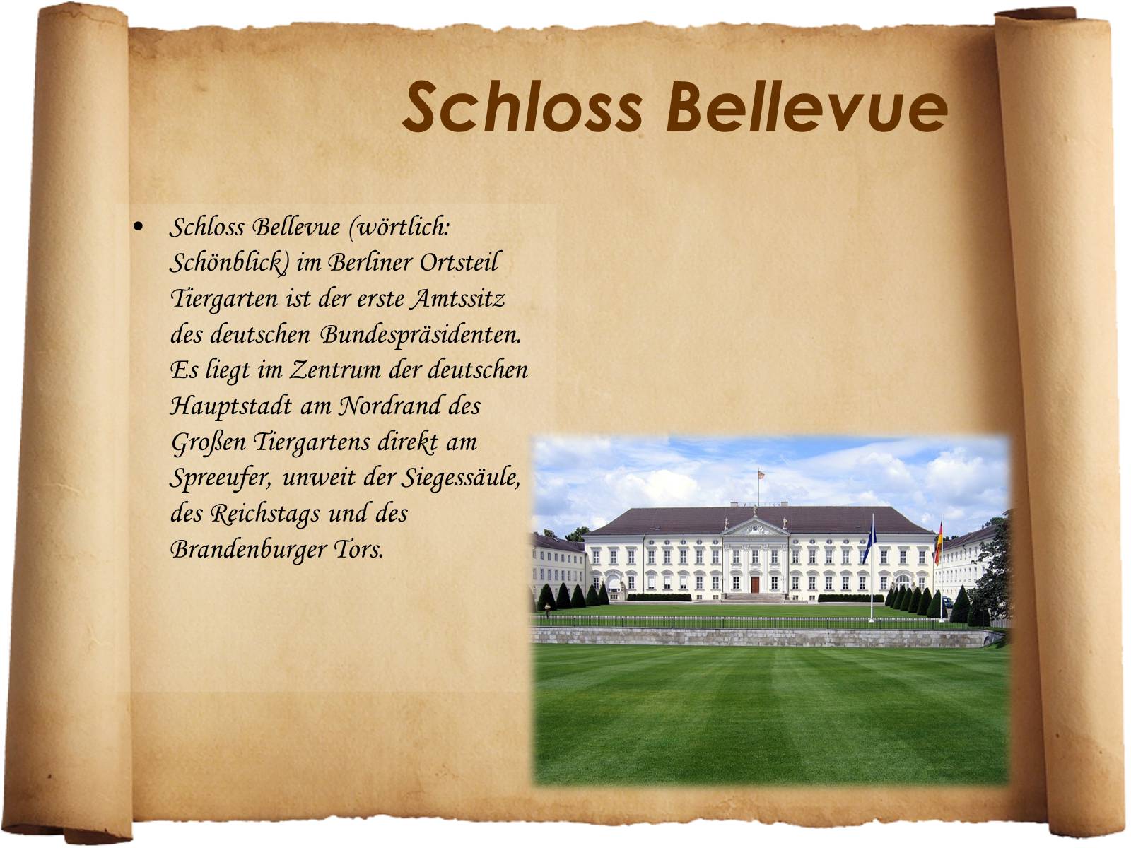 Презентація на тему «Schlosse Deutschlands» - Слайд #22