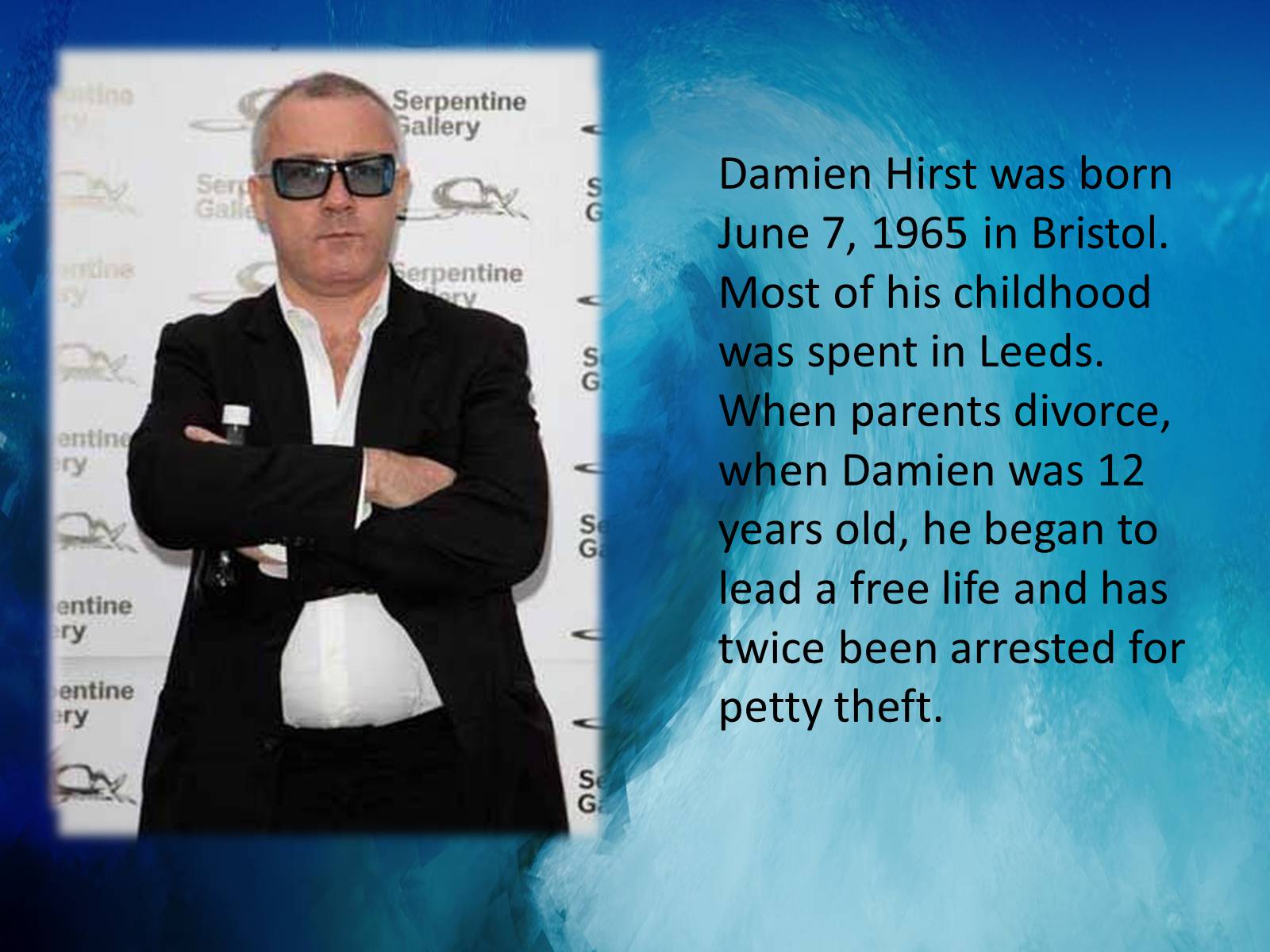 Презентація на тему «Damien Hirst» - Слайд #2