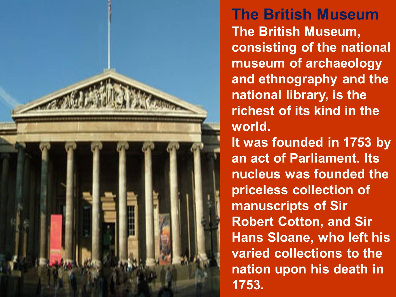Презентація на тему «London Museums and art galleries» (варіант 2) - Слайд #3