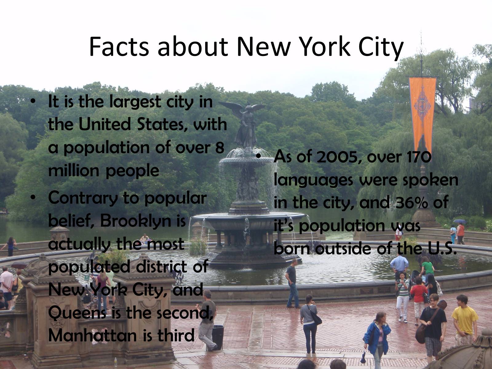 Презентація на тему «New York City» (варіант 5) - Слайд #4