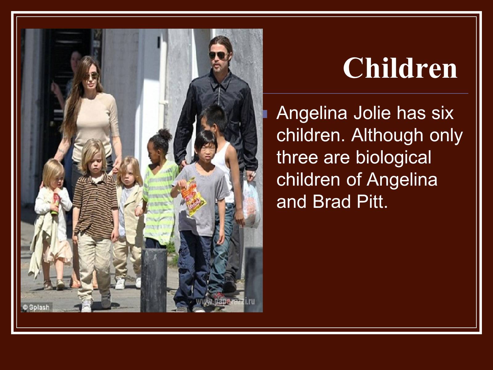 Презентація на тему «Angelina Jolie» - Слайд #14