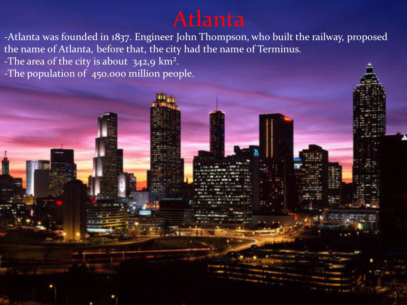 Презентація на тему «The largest citys in U.S.A» - Слайд #2